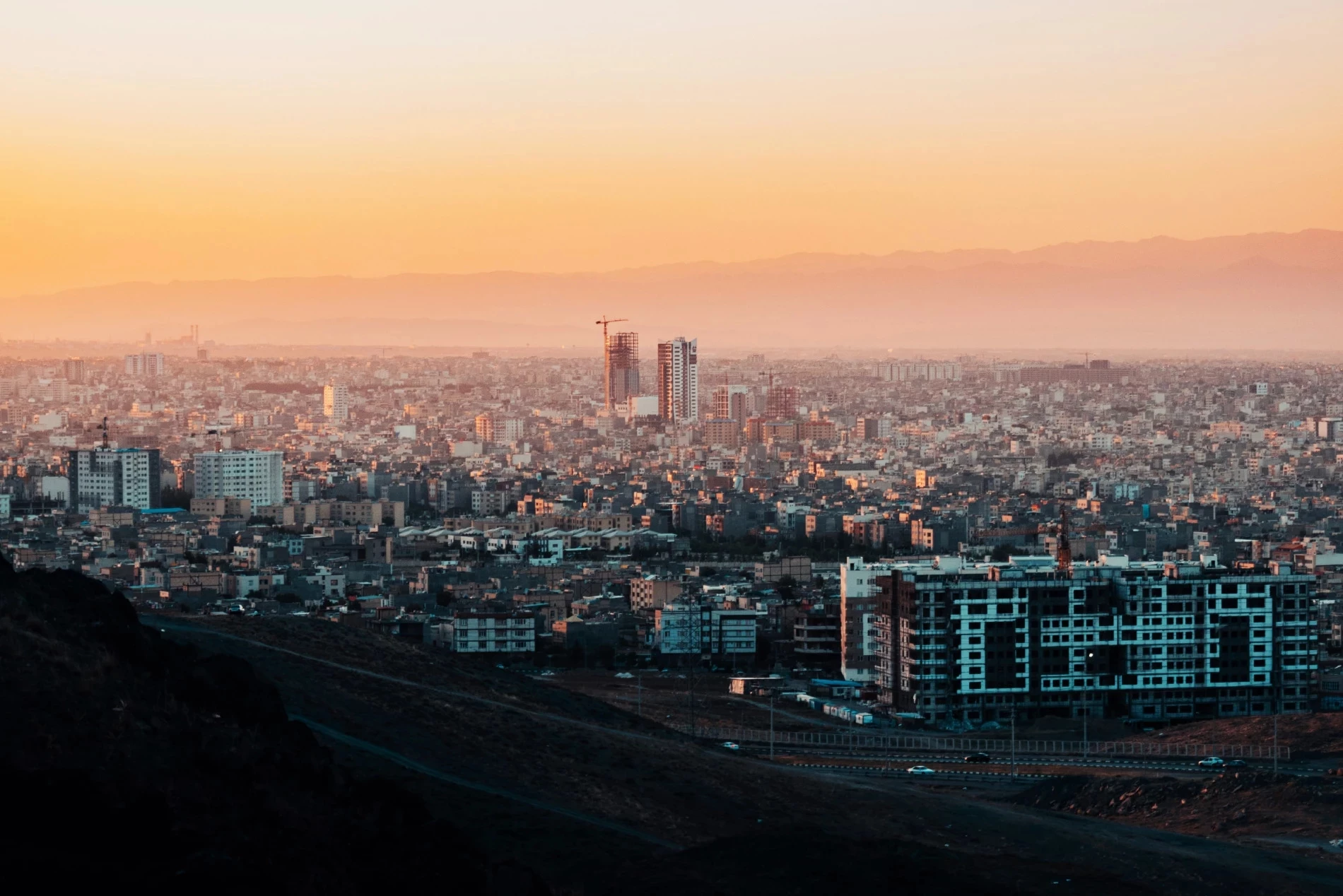 De tweede stad van Iran is Mashhad (3 miljoen inwoners), gelegen in het noordoosten van het land